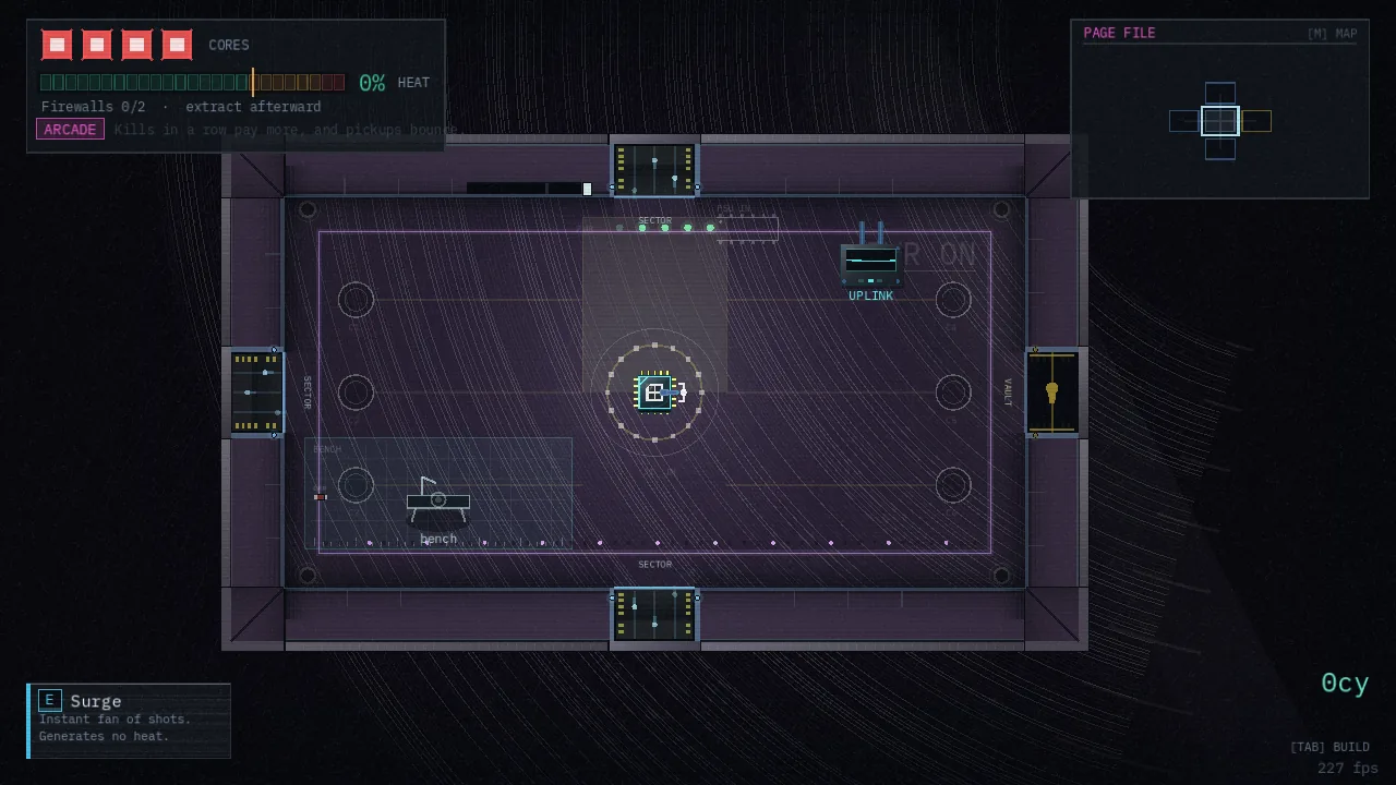 The ARCADE level